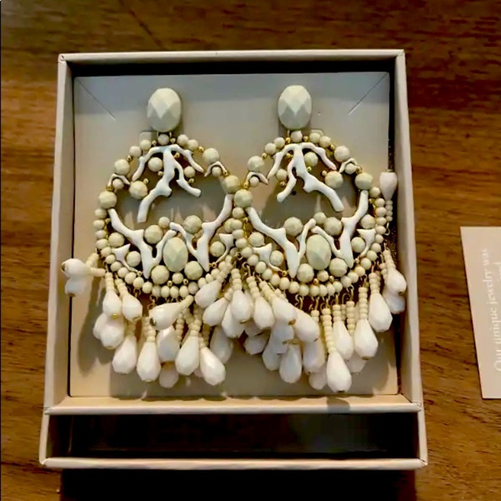 New in Box India Hicks IH Branching Out Earrings